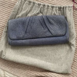 Lauren Merkin suede clutch